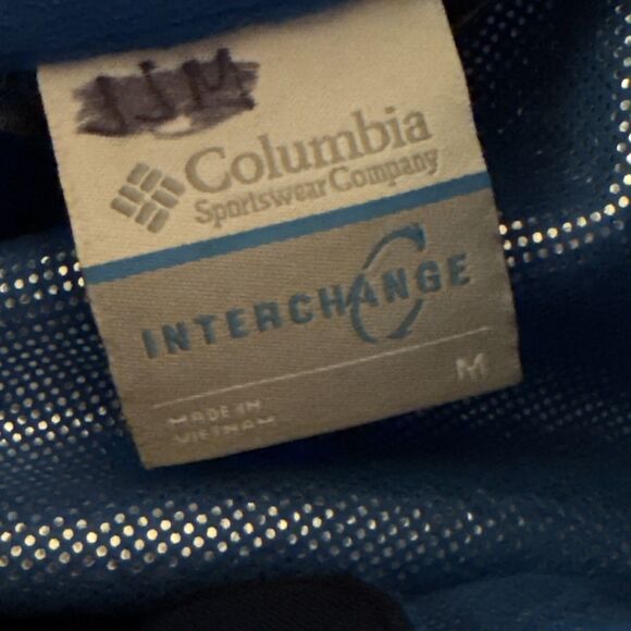 Columbia 3 in 1 Interchange Jacket Boy's Omni Tech Fleece Outdoor Winter Sz M * - Picture 4 of 9